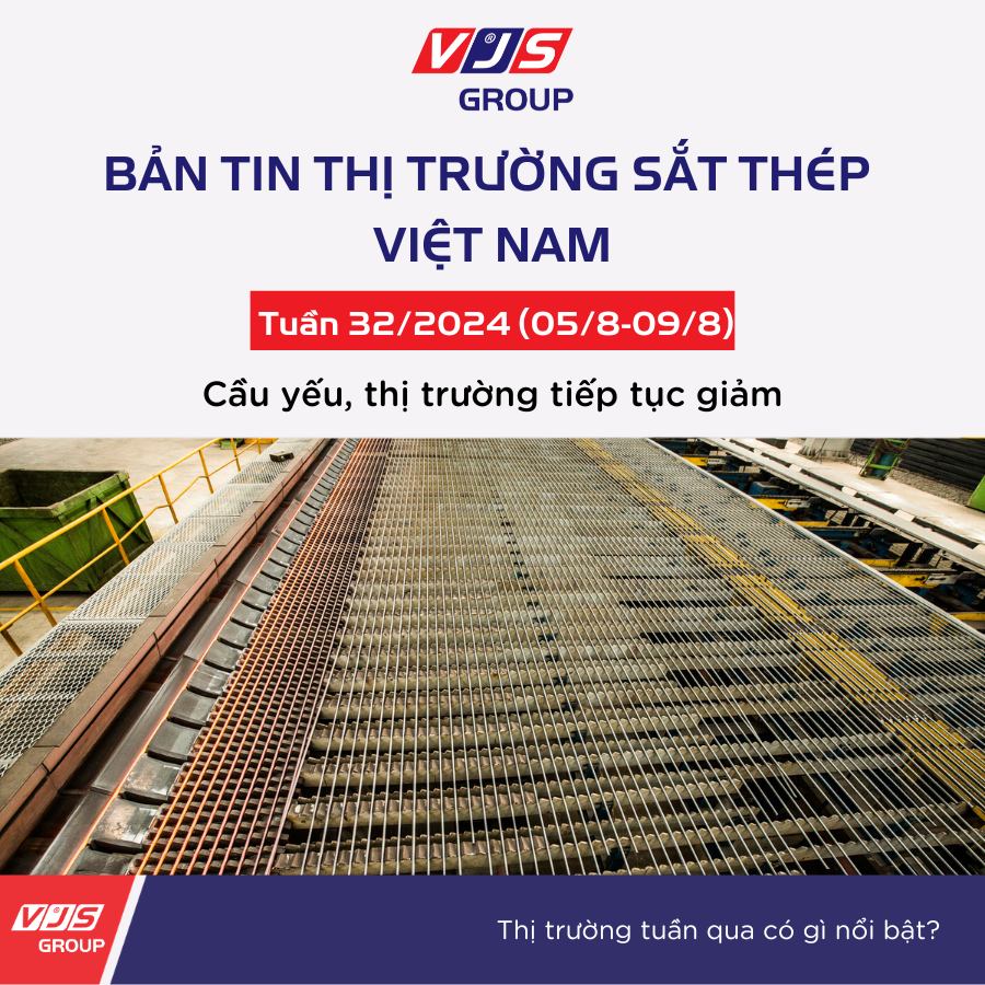 THỊ TRƯỜNG THÉP TUẦN QUA CÓ GÌ NỔI BẬT? (5/8-9/8)